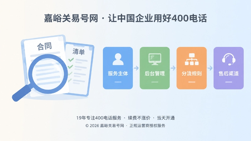 左图右文式图示：核实服务流程与长期维护